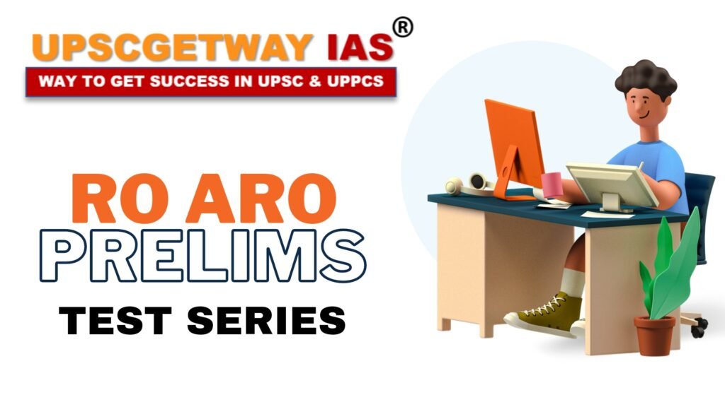 RO ARO Prelims Test Series and Library in Lucknow
