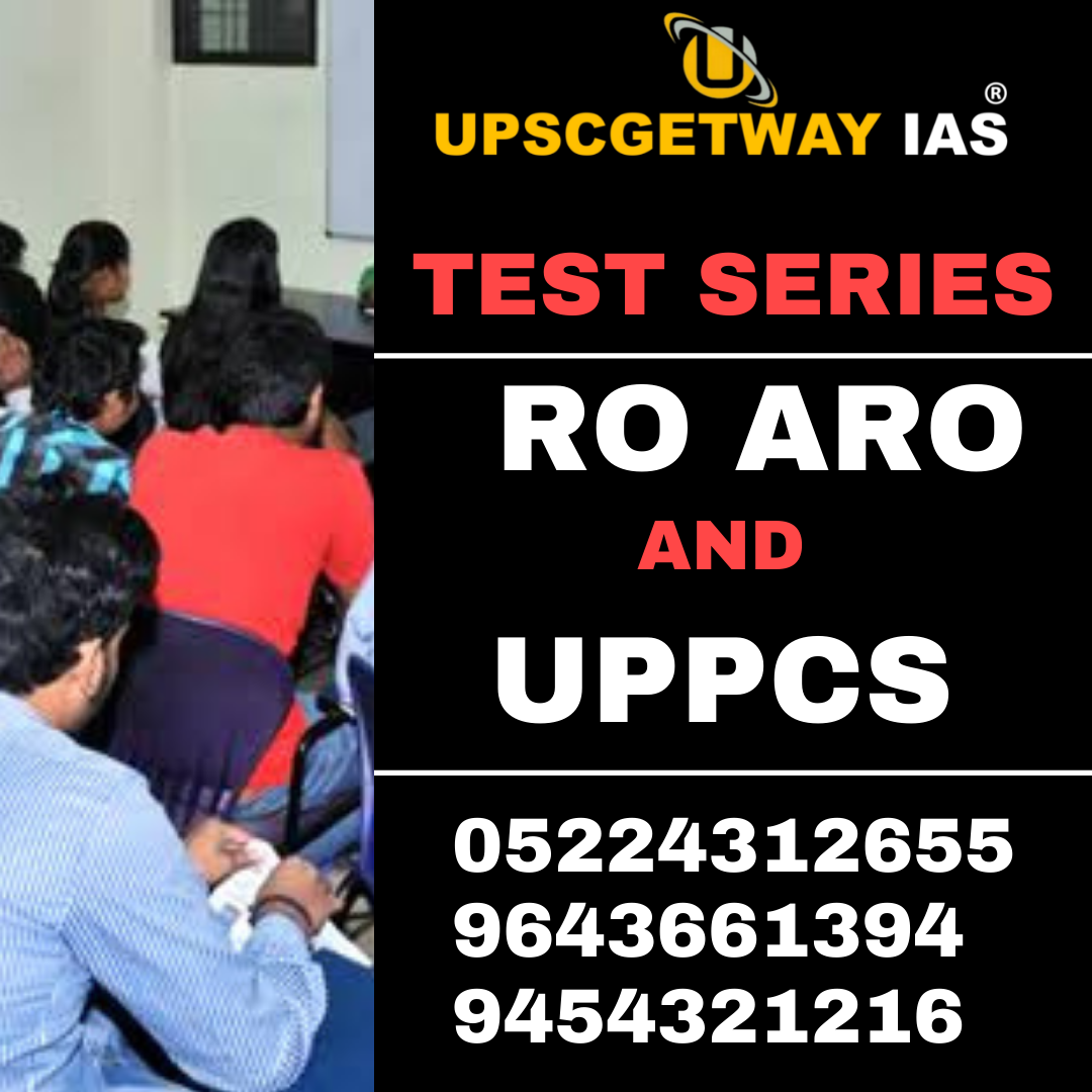 RO ARO and UPPCS Test Series in PrayagRaj